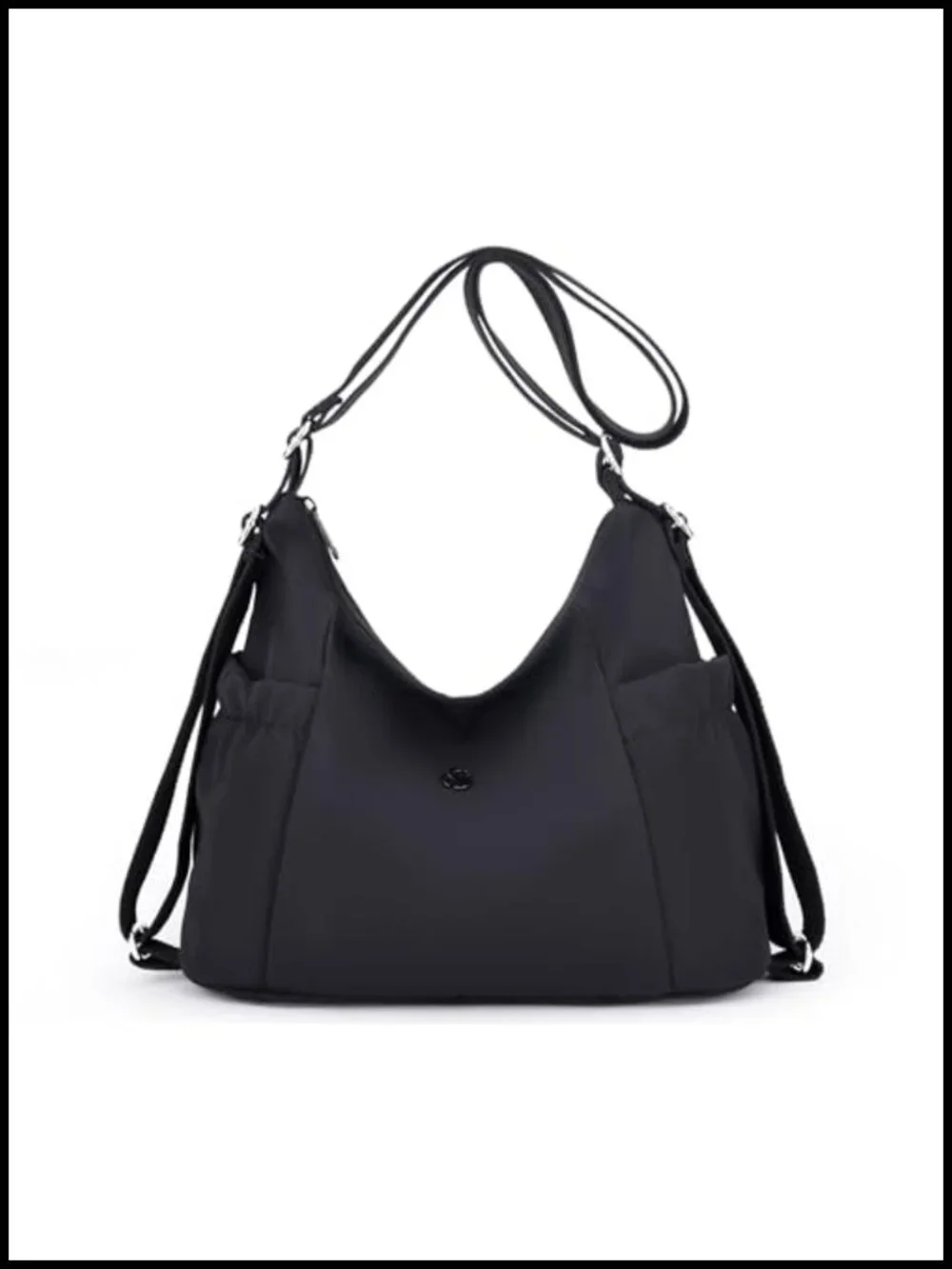 Corduroy Tote Backpack Convertible Crossbody Bag Shoulder Bag for Work College